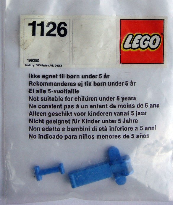 LEGO 1126: Jack (instrukcja, specyfikacja)