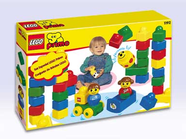 LEGO 1192: Stack N’ Learn Gift Pudełko (instrukcja, specyfikacja)