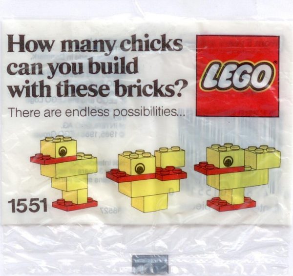 LEGO 1551: Duck (instrukcja, specyfikacja)