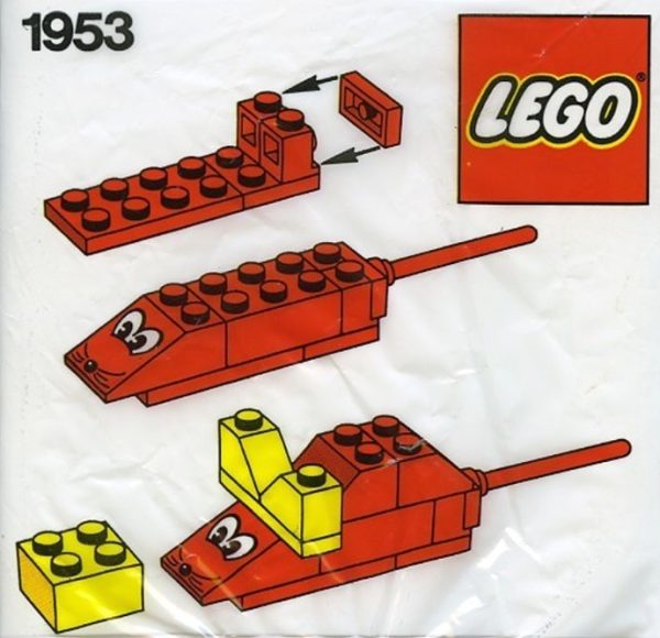 LEGO 1953: Mouse (instrukcja, specyfikacja)