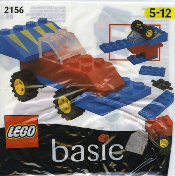 LEGO 2156: Racer (instrukcja, specyfikacja)