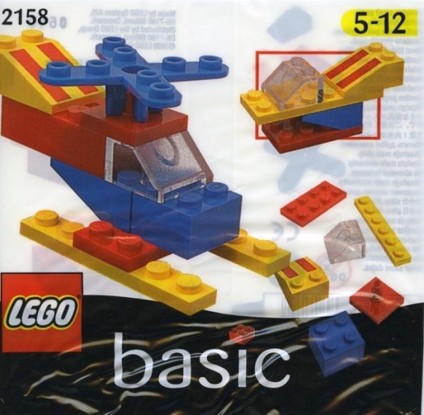 LEGO 2158: Copter (instrukcja, specyfikacja)