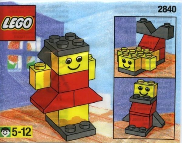 LEGO 2840: Girl (instrukcja, specyfikacja)
