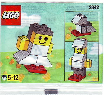 LEGO 2842: Girl (instrukcja, specyfikacja)
