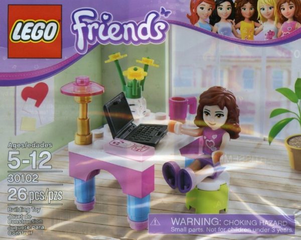 LEGO 30102: Desk (instrukcja, specyfikacja)