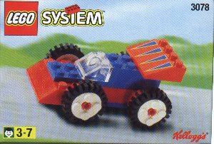 LEGO 3078: Car (instrukcja, specyfikacja)