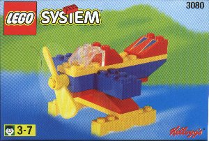LEGO 3080: Plane (instrukcja, specyfikacja)