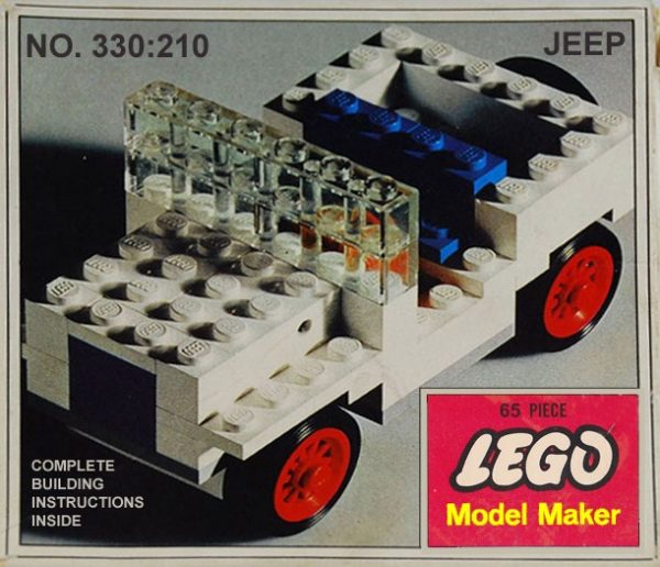 LEGO 330-4: Jeep (instrukcja, specyfikacja)