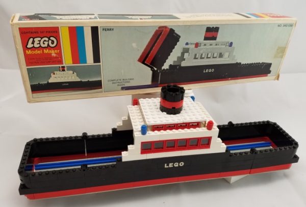 LEGO 343-2: Ferry (instrukcja, specyfikacja)