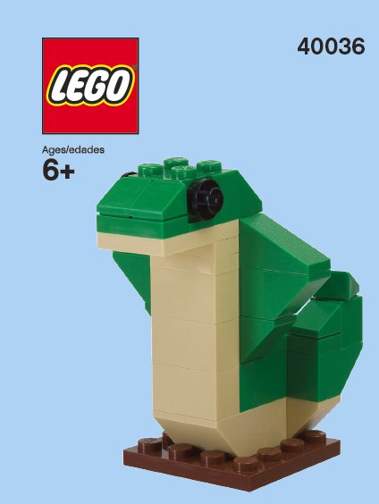 LEGO 40036: Cobra (instrukcja, specyfikacja)