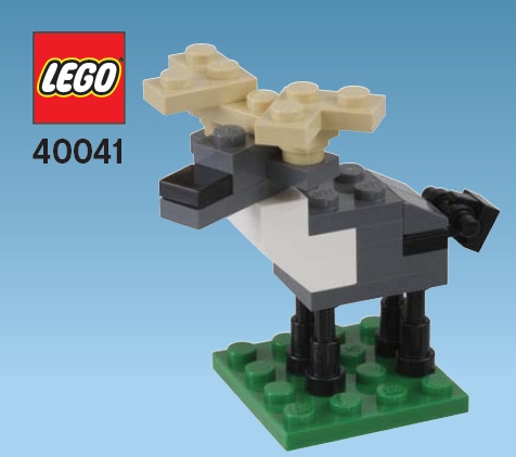 LEGO 40041: Moose (instrukcja, specyfikacja)