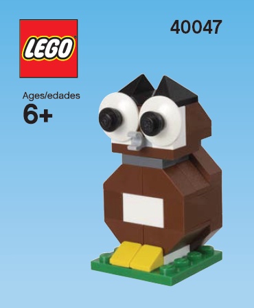 LEGO 40047: Owl (instrukcja, specyfikacja)