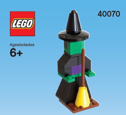 LEGO 40070: Witch (instrukcja, specyfikacja)