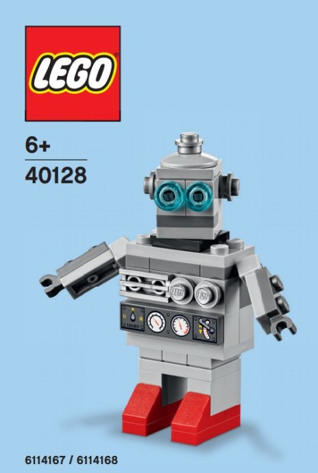 LEGO 40128: Robot (instrukcja, specyfikacja)