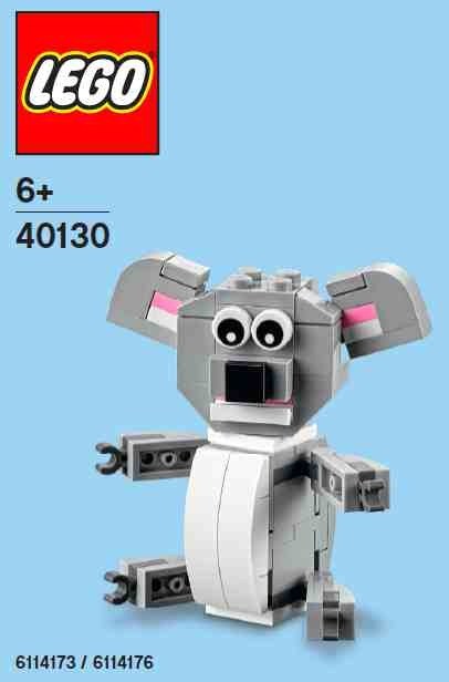 LEGO 40130: Koala (instrukcja, specyfikacja)