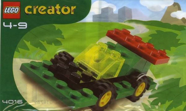 LEGO 4016: Racer (instrukcja, specyfikacja)