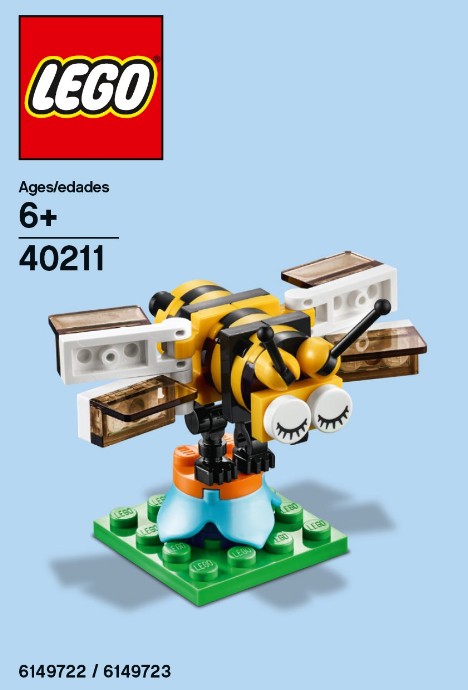 LEGO 40211: Bee (instrukcja, specyfikacja)