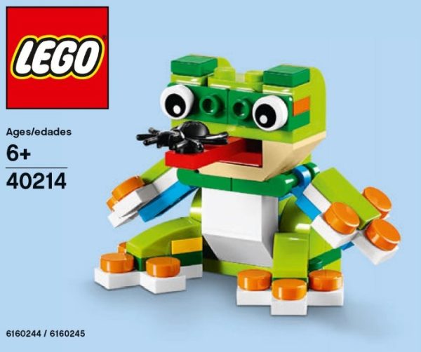 LEGO 40214: Frog (instrukcja, specyfikacja)