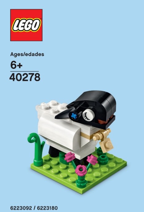 LEGO 40278: Lamb (instrukcja, specyfikacja)