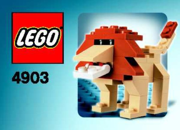 LEGO 4903: Lion (instrukcja, specyfikacja)