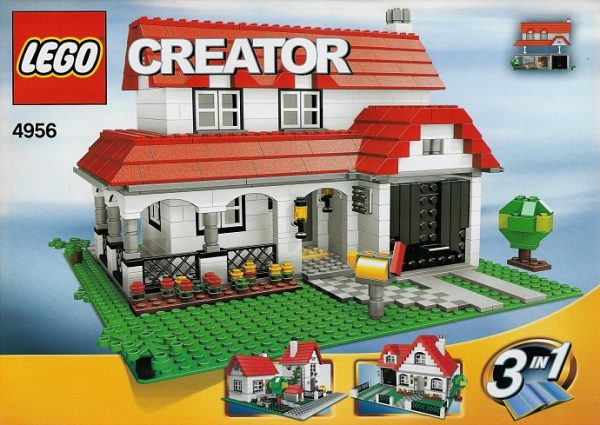 LEGO 4956: House (instrukcja, specyfikacja)