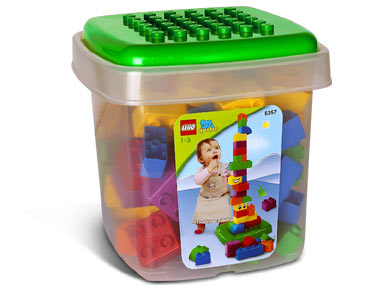 LEGO 5357: Large Quatro Bucket (instrukcja, specyfikacja)