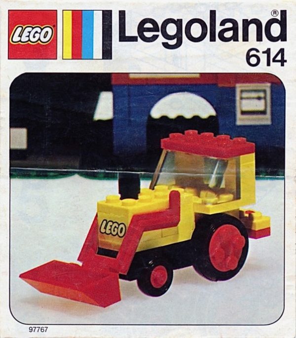 LEGO 614: Digger (instrukcja, specyfikacja)