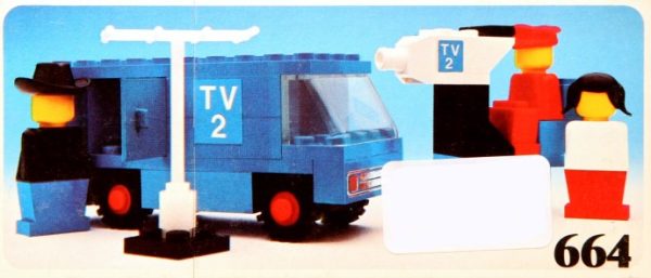LEGO 664: TV Crew (instrukcja, specyfikacja)