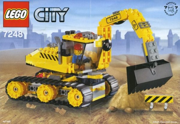 LEGO 7248: Digger (instrukcja, specyfikacja)