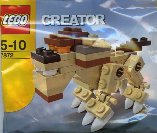 LEGO 7872: Lion (instrukcja, specyfikacja)