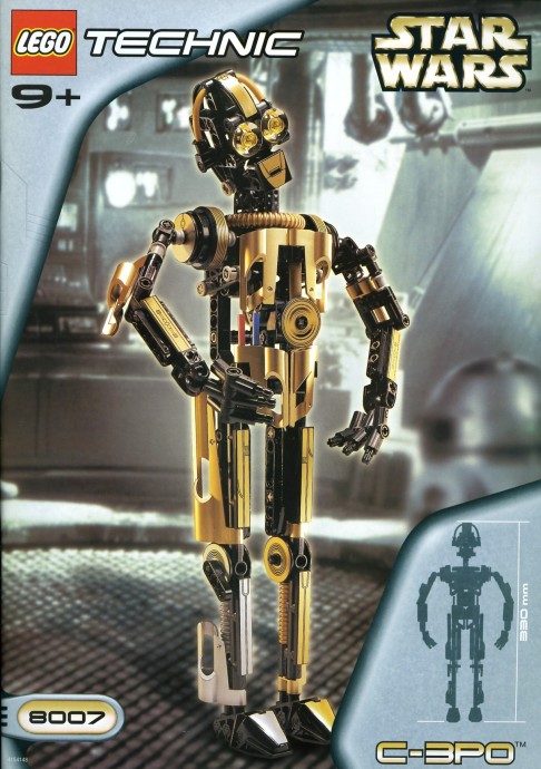 LEGO 8007: C-3PO (instrukcja, specyfikacja)