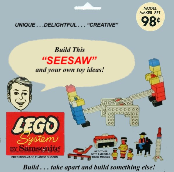LEGO 803-3: Seesaw (instrukcja, specyfikacja)