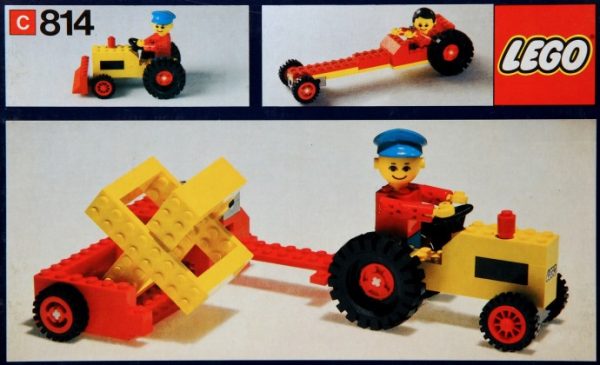 LEGO 814-2: Tractor (instrukcja, specyfikacja)
