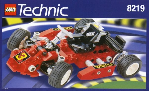 LEGO 8219: Racer (instrukcja, specyfikacja)