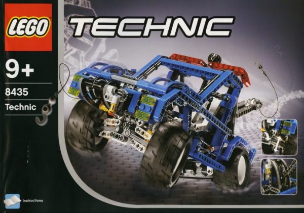 LEGO 8435: 4WD (instrukcja, specyfikacja)