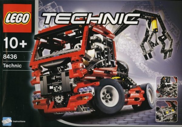 LEGO 8436: Truck (instrukcja, specyfikacja)
