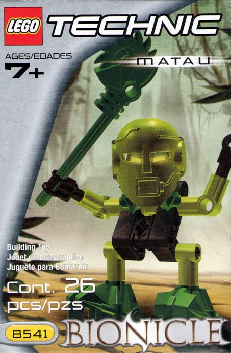 LEGO 8541: Matau (instrukcja, specyfikacja)