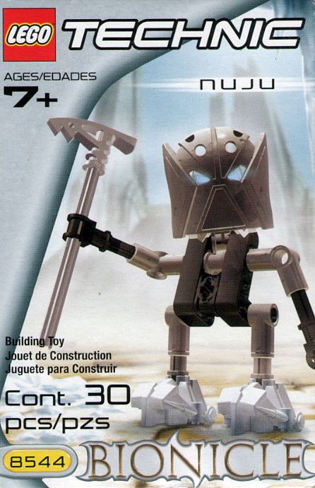 LEGO 8544: Nuju (instrukcja, specyfikacja)