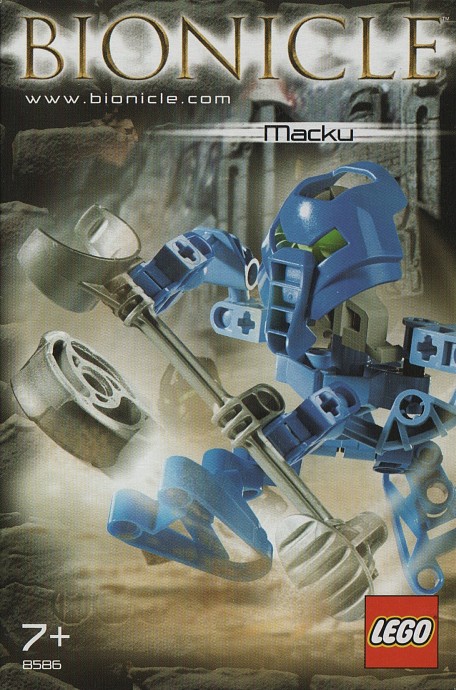 LEGO 8586: Macku (instrukcja, specyfikacja)