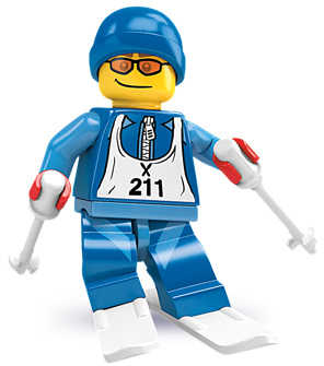 LEGO 8684-12: Skier (instrukcja, specyfikacja)