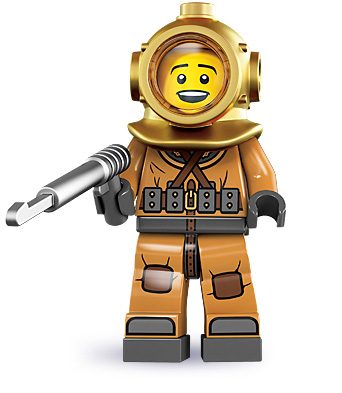 LEGO 8833-6: Diver (instrukcja, specyfikacja)